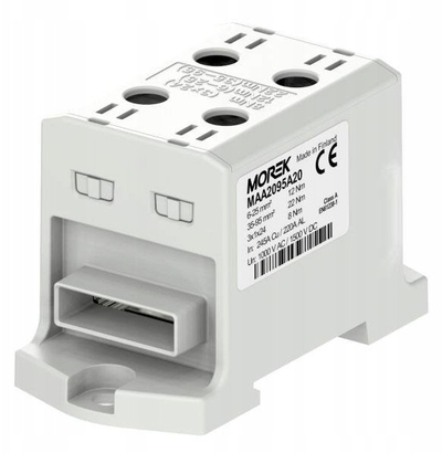 Terminal fleksibël Morek OTL95-2B, 6-95mm² Al Cu, 1500V, gri