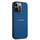 Kapak telefoni Guess Saffiano për iPhone 13 Pro Max, lëkurë PU, blu