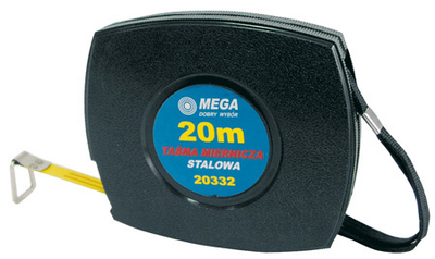 Metër matëse çeliku MEGA, 30m
