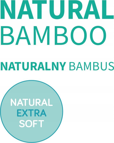 Leckë larje për bebe BabyOno Bamboo, bambus natyral, formë doreze, blu
