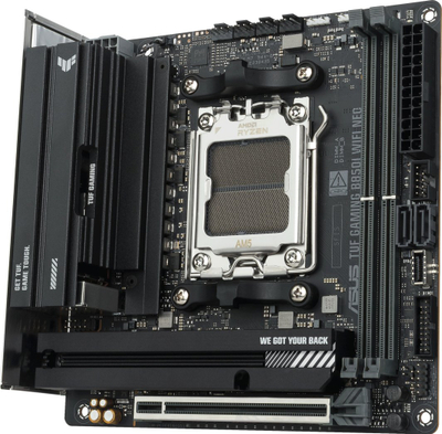 Pllaka amë ASUS TUF Gaming B850I WiFi Neo, AM5, DDR5, Mini-ITX, WiFi 6E, e zezë