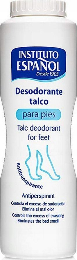 Pudër talk për këmbë Instituto Español Talc Deodorant, 185 g