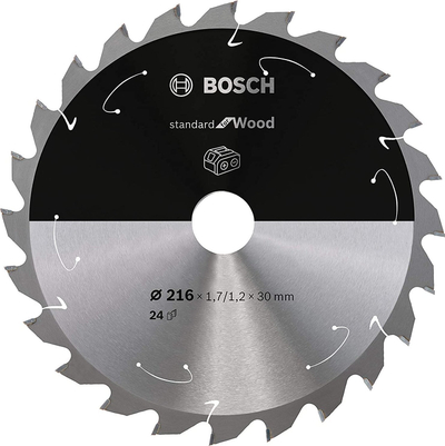 Teh rrethor Bosch Pro, 216mm, 24 dhëmbë, për dru