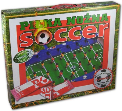 Loja tavolinë futbolli Dromader Soccer, mini, me ngjyra