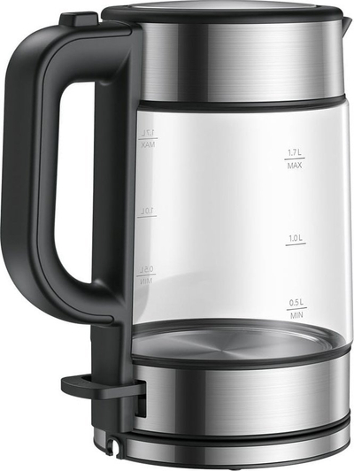 Ibrik elektrik Xiaomi Electric Glass Kettle, 1.7L, 2200W, argjendtë