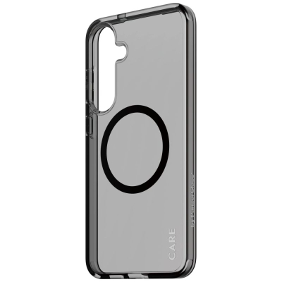 Mbulesë telefoni PanzerGlass CARE Smokey Case, kompatibël me Qi, për Samsung Galaxy S25+, e zezë