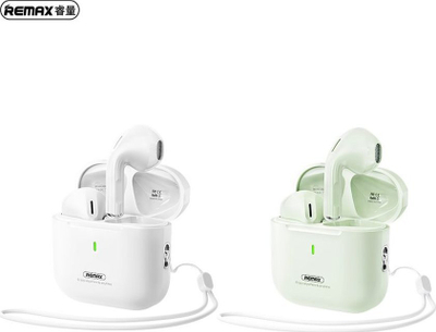 Kufje Bluetooth Remax TWS W27, Bluetooth 5.4, pa kabllo, të bardha