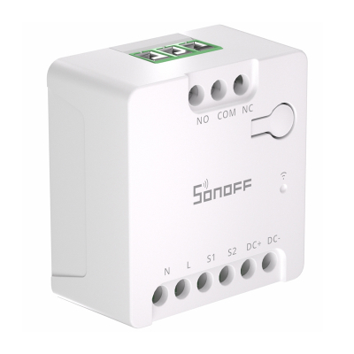 Ndërprerës i mençur WiFi Sonoff MINI-D, dry contact, Matter, i bardhë
