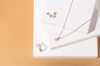 Aksesor për qafore Cutie Jewellery Z8005-40-10-X-4, i artë