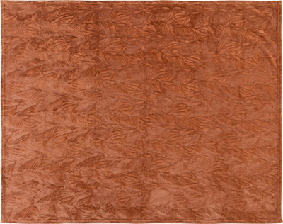 Batanije flanel Atmosphera Roy, 125x150cm, mikrofiber, terrakota