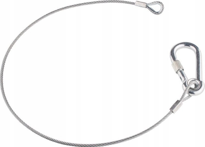 Kabllo sigurie Avenger C155-01, 70cm, 3.5mm, metal
