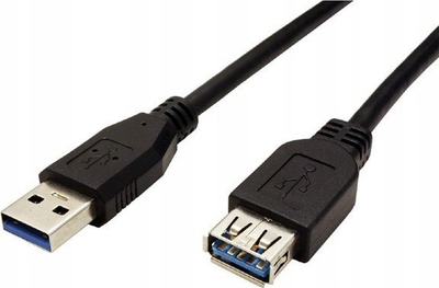 Kabllo USB, 1.8 m, e zezë