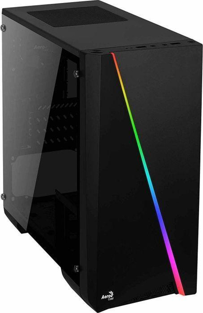 Kasë Aerocool Cylon Mini, e zezë, Mini Tower