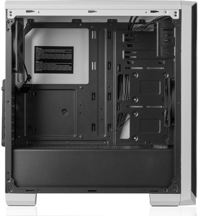 Kasë Modecom Oberon Pro Glass (AT-OBERON-PG-20-000000-0002), e bardhë