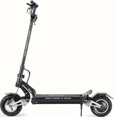 Trotinet elektrik Beaster Scooter Diablo, 1000W, bateri 60V 20.8Ah, i zi