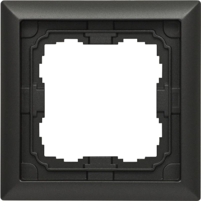 Kornizë dekorative KOS Single Frame KOS66, për 1 modul, grafit