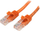 Kabllo patchcord StarTech Cat. 5e, 0.5m, portokalli