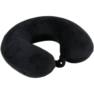 Патничка перница Dunlop Travel, memory foam, ергономска, црна