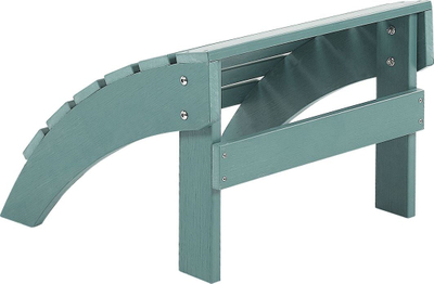 Tabure kopshti Beliani ADIRONDACK, plastik për jashtë, turquoise