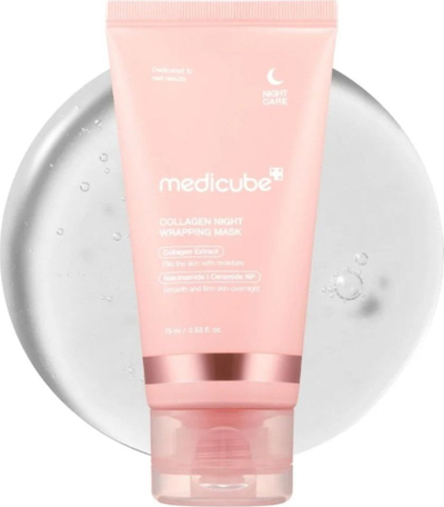 Maskë nate për fytyrë Medicube Collagen Night Wrapping Mask, 75ml