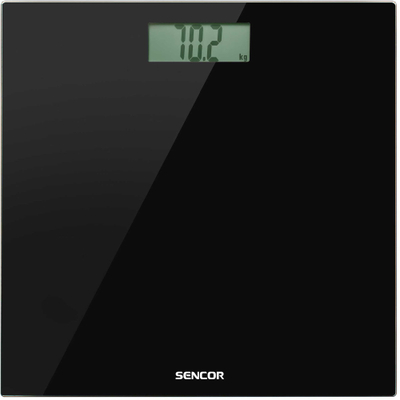 Peshore banjoje Sencor SBS 2300BK, deri 150kg, ekran LCD, e zezë