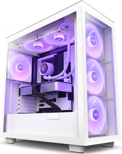 Ладилник Nzxt Kraken 280 RGB, бел