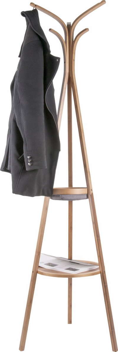 Veshëse Leitmotiv Native Coat Stand, bambu, natyrale
