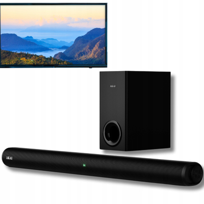 Soundbar Akai ASB-8WSW, 150W RMS, me subwoofer, i zi