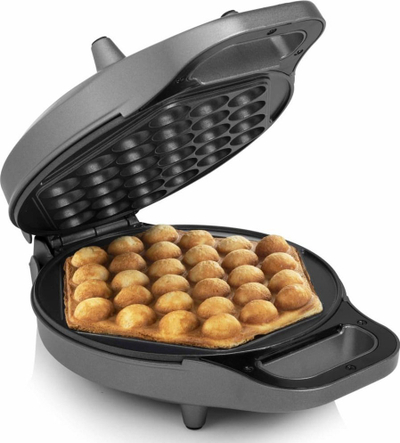 Апарат за вафли Princess Bubble Waffle Maker, 700W, нелеплива облога, бел