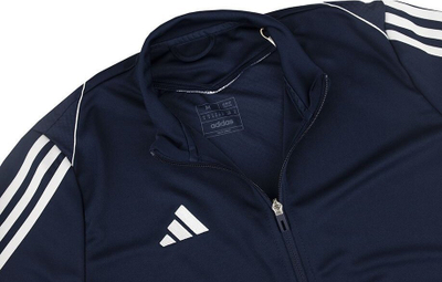 Bluzë treningu adidas Tiro 23 League W HS3511, AEROREADY, me zinxhir, blu e errët