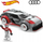 Set ndërtimi MEGA Hot Wheels Audi RS 6 GTO, 77 pjesë, 5+, gri me të kuqe
