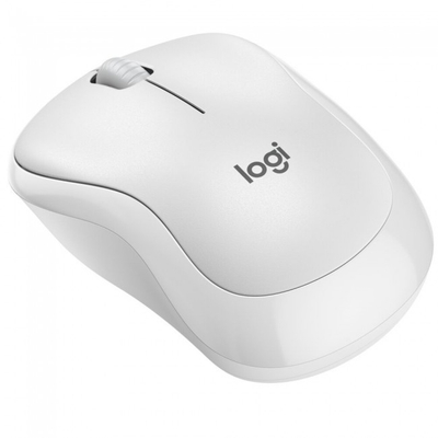 Mouse Logitech MK240 Silent Wireless, 1000 DPI, Bluetooth, i bardhë