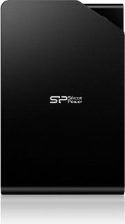 Disk i jashtëm Silicon Power Stream S10, 1TB, HDD, i zi