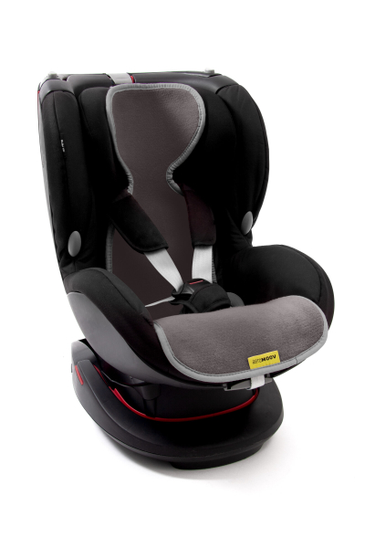 Jastëk ajrosës për ulëse auto AeroMoov Grupi 1, material 3D, pambuk organik, antracit