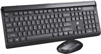 Komplet tastierë dhe mi pa kabllo HP CS500, Bluetooth, ndriçim i rregullueshëm, i zi