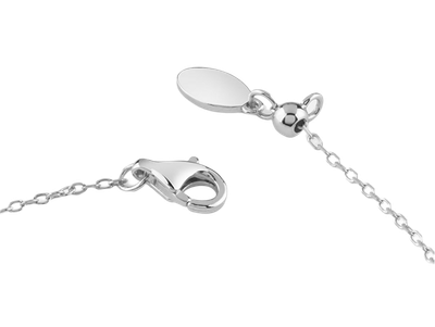 Byzylyk për femra GUESS, i argjendtë / transparent