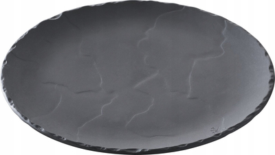 Pjatë pice Revol Basalt, 28.5 cm, set me 4 copë, gri gur