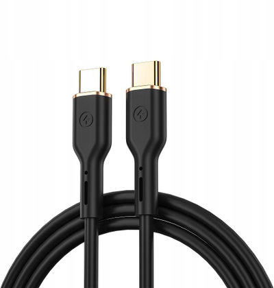 Kabllo USB C Wiwu YQ02, USB C në USB C, 100W 1.2m, e zezë