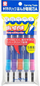 Set daltash gdhendje Sakura Chisel A5, 5 copë, dorezë gome, shumëngjyrësh
