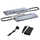 Stacion dokimi USB-C i-TEC Metal Ergonomic C31FLAT2PDPRO100W, 3 ekrane 4K, PD 100W, gri metal