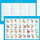 Bllok edukativ ArtGlob Educational Pad Alphabet, alfabet, dyanshëm, blu