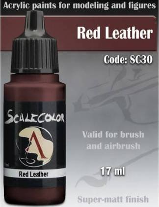 Bojë akrilike Scale75 Scalecolor Red Leather, 17ml, super e mat