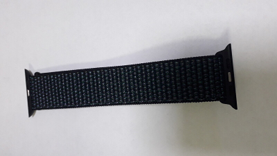Rrip për orë të mençur 4wrist Apple Watch 42/44/45/49 mm, i kaltër/zi