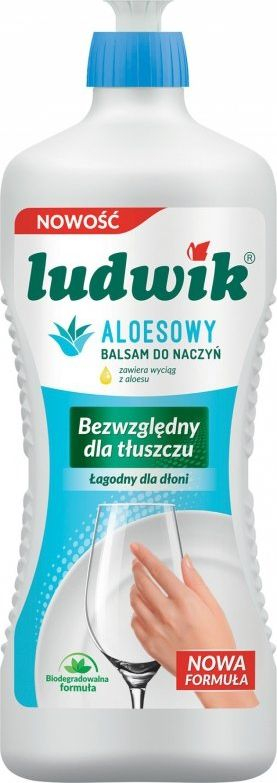 Detergjent enësh Ludwik Dishwashing Balm, aloe, 900 g
