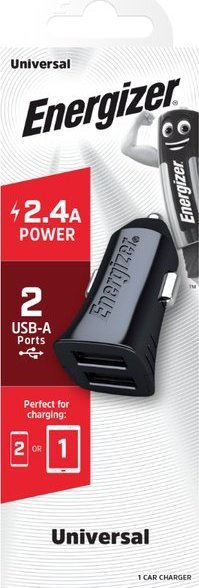 Karikues makinё Energizer Classic, 2x USB A, 12W, i zi