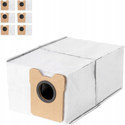 Qese pluhuri Eufy 6-Pack, 3L, për Auto-Empty C10 C20 Omni, të bardha