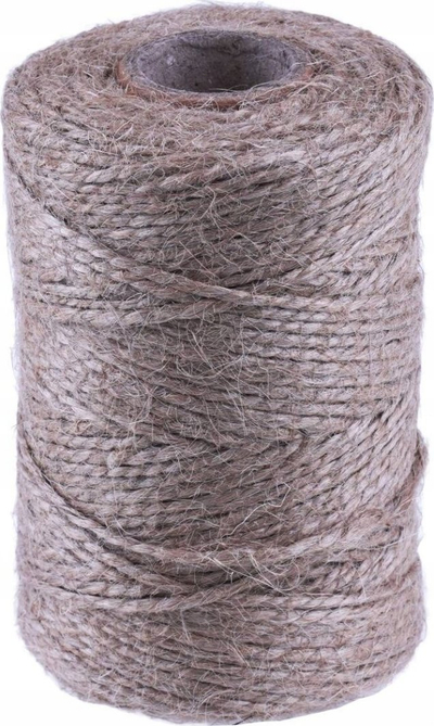 Litar jute Dedra Jute Cord, 60 m, 2.0 mm, ngjyrë natyrale