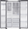 Frigorifer Samsung RS5000DC Side By Side, 635L