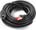 Kabllo zgjatëse LAN RJ45 CAT7, 3m, 10Gbps, e zezë
