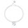 Byzylyk për femra Guess Crazy In Love JUBB05217JWRH, i argjendtë